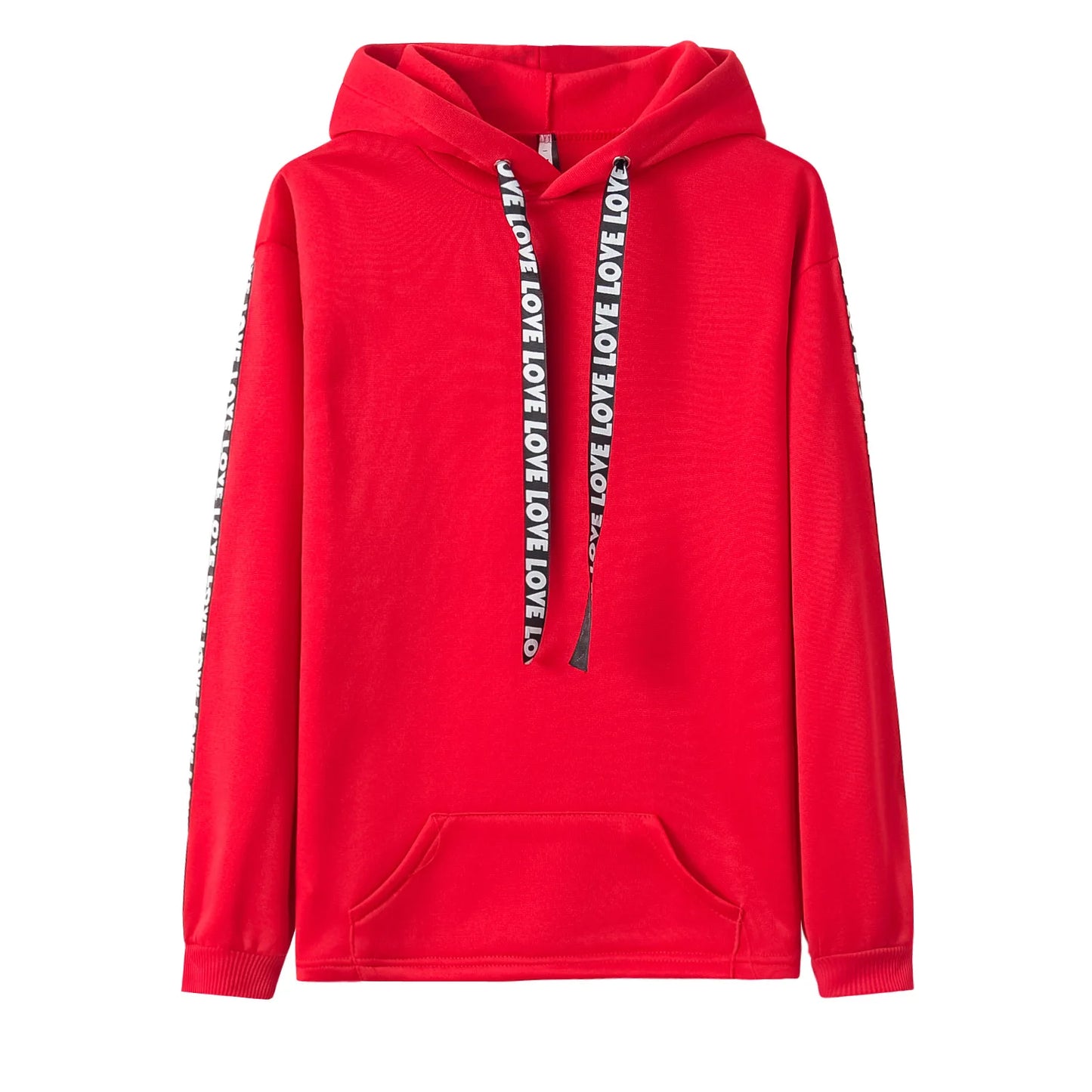 Pullovers Hoodies Women Fashion Cheap Drawstring Loose Thin Letters Ribbon sweatshirt Female Streetwear Dropshipping  ZXP9512